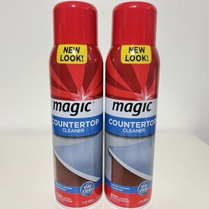 2 Magic Countertop Cleaner Aerosol Laminate Countertops 17oz DISCONTINUED